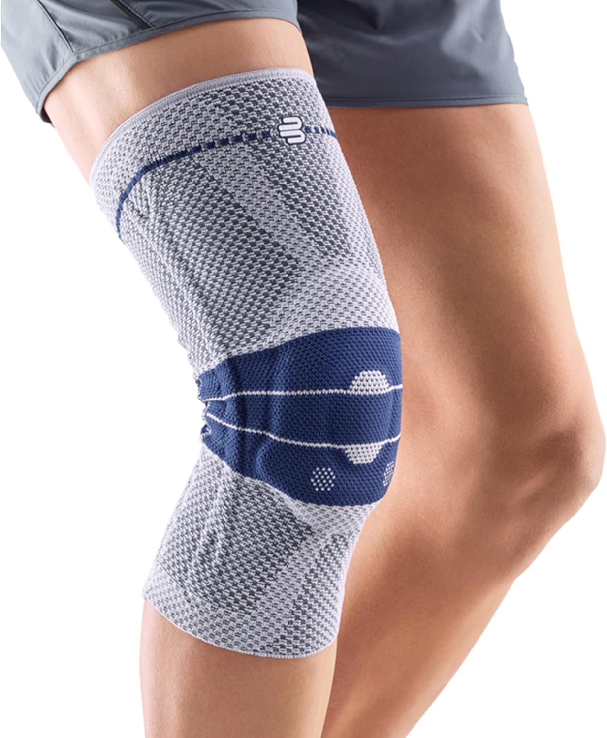 Compression knee brace for ACL recovery and walking